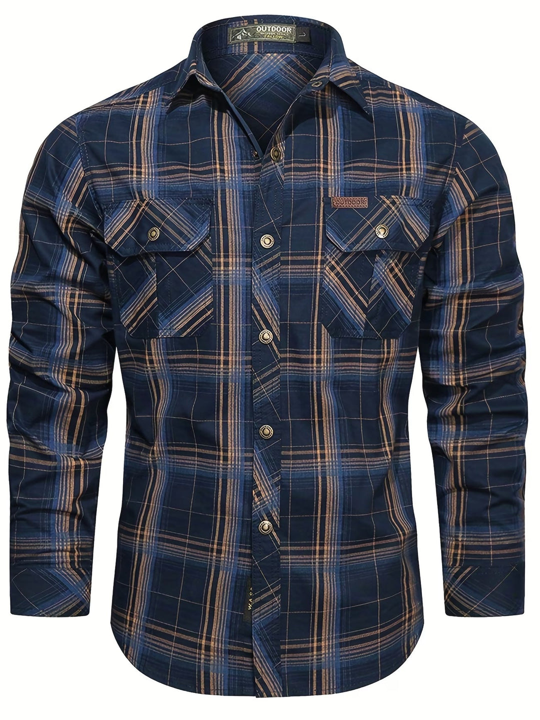VINTAGE LAPEL SHIRT FOR MEN