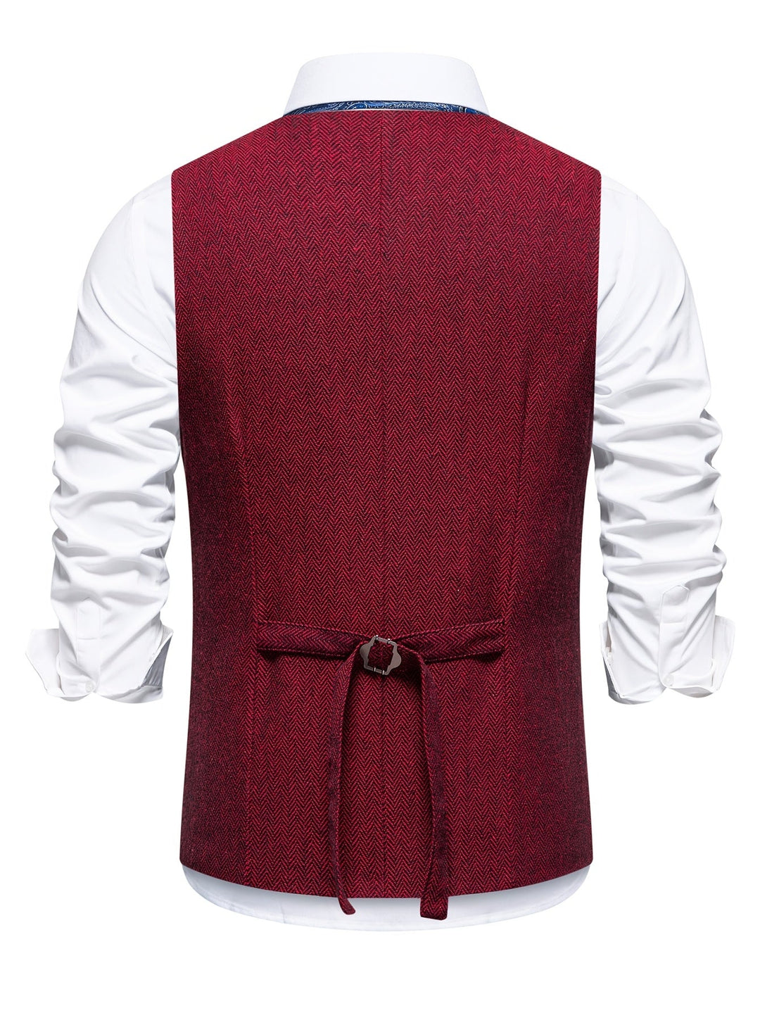 V NECK BUTTON VEST FOR MEN