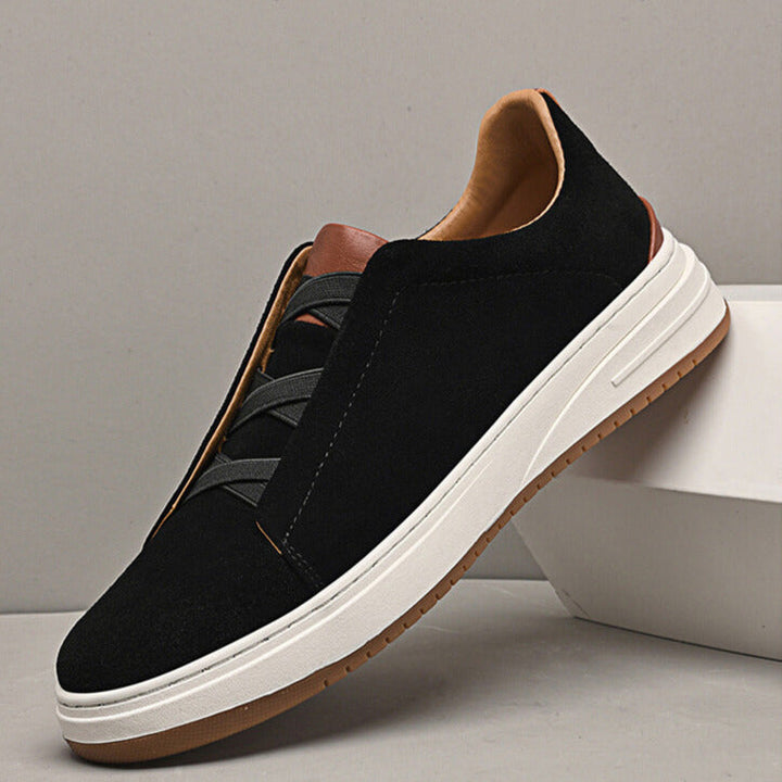 SUEDE SLIP-ON SHOES FOR MEN