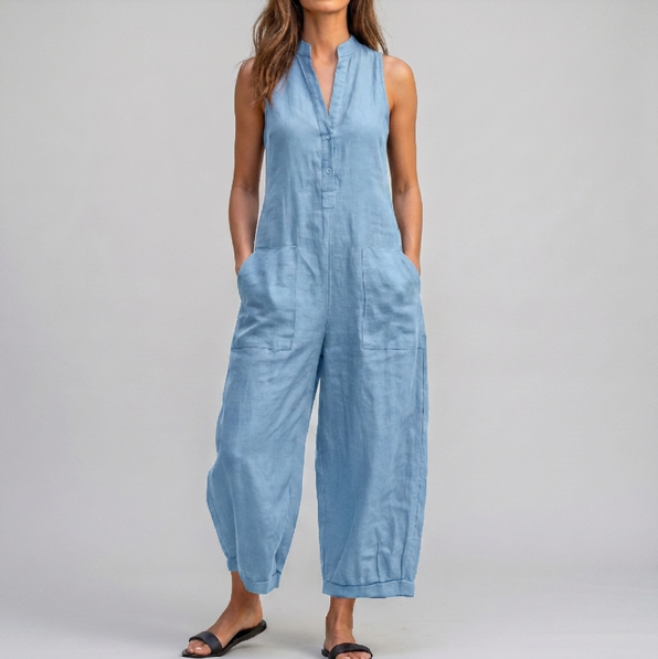 BEAUMONT NICE | SALOPETTE SANS MANCHES CHIC POUR FEMMES