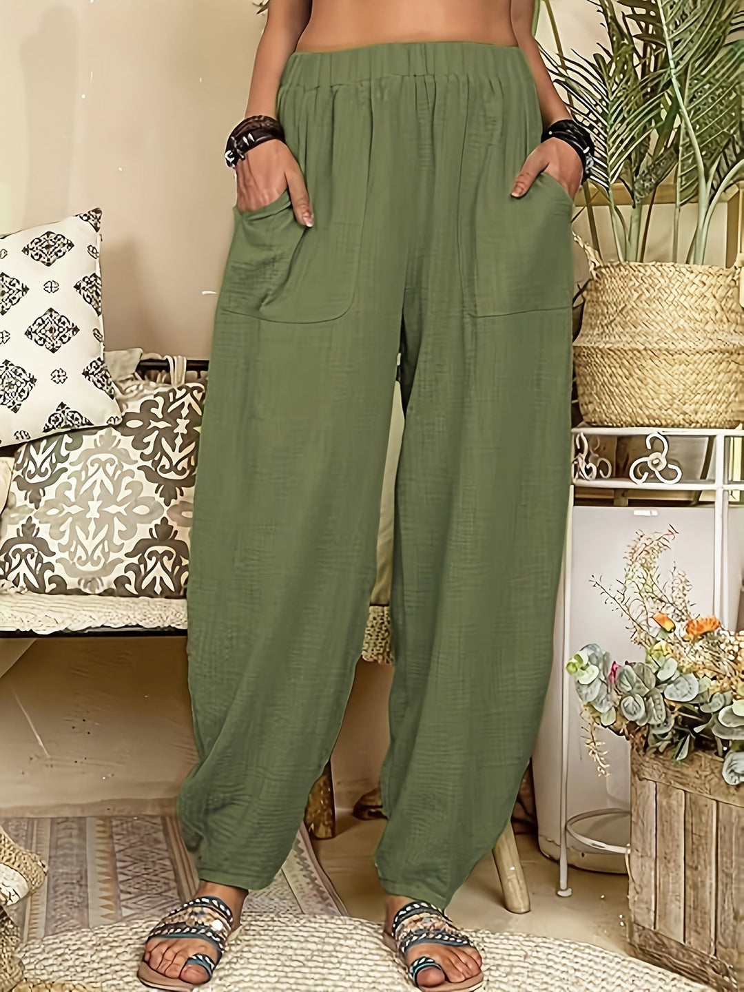 BEAUMONT NICE | PANTALONS DRAPÉS QUOTIDIENS POUR FEMMES