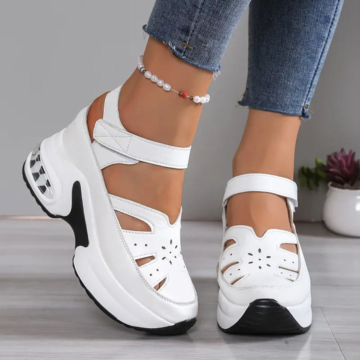 BEAUMONT NICE | SANDALES COMPENSÉES DE SOUTIEN POUR FEMME