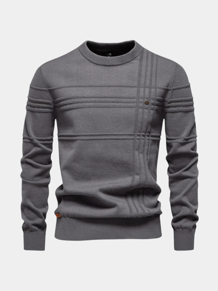 STRIPED PULLOVER FOR MEN