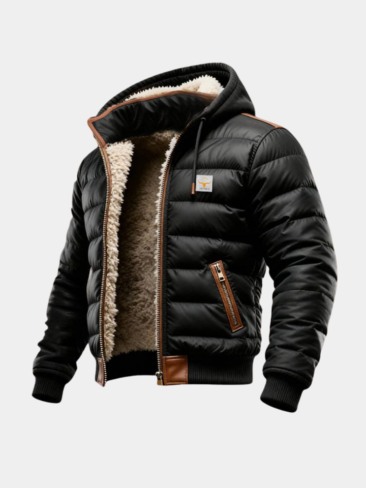 ELEGANT SHERPA QUILTED JACKET FOR MEN