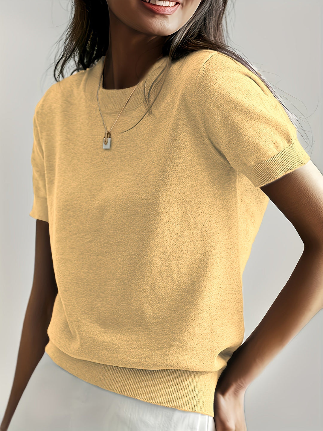 BEAUMONT NICE | PULL D’ÉTÉ MANCHES COURTES POUR FEMMES