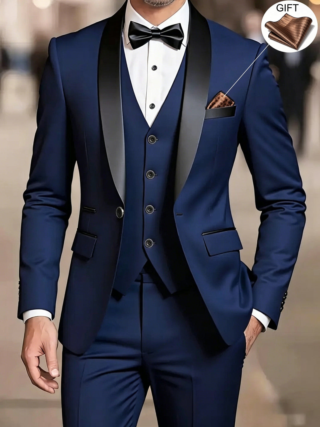 SHAWL SUIT SET FOR MEN