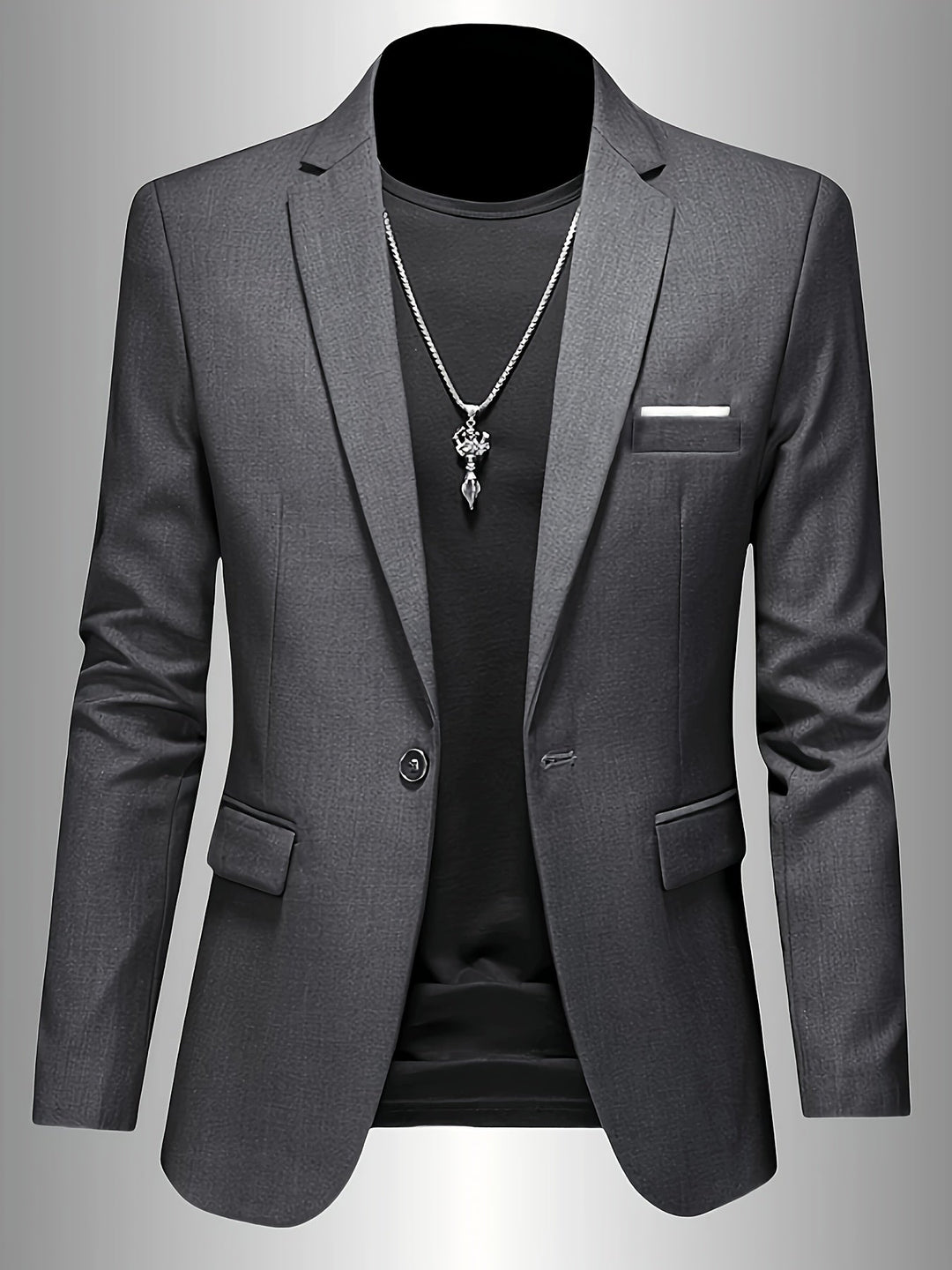 SLIM FIT SUIT JACKET FOR MEN