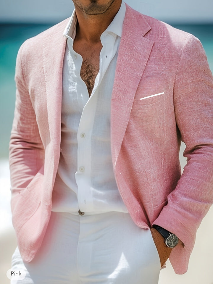 LAPEL SUIT JACKET FOR MEN