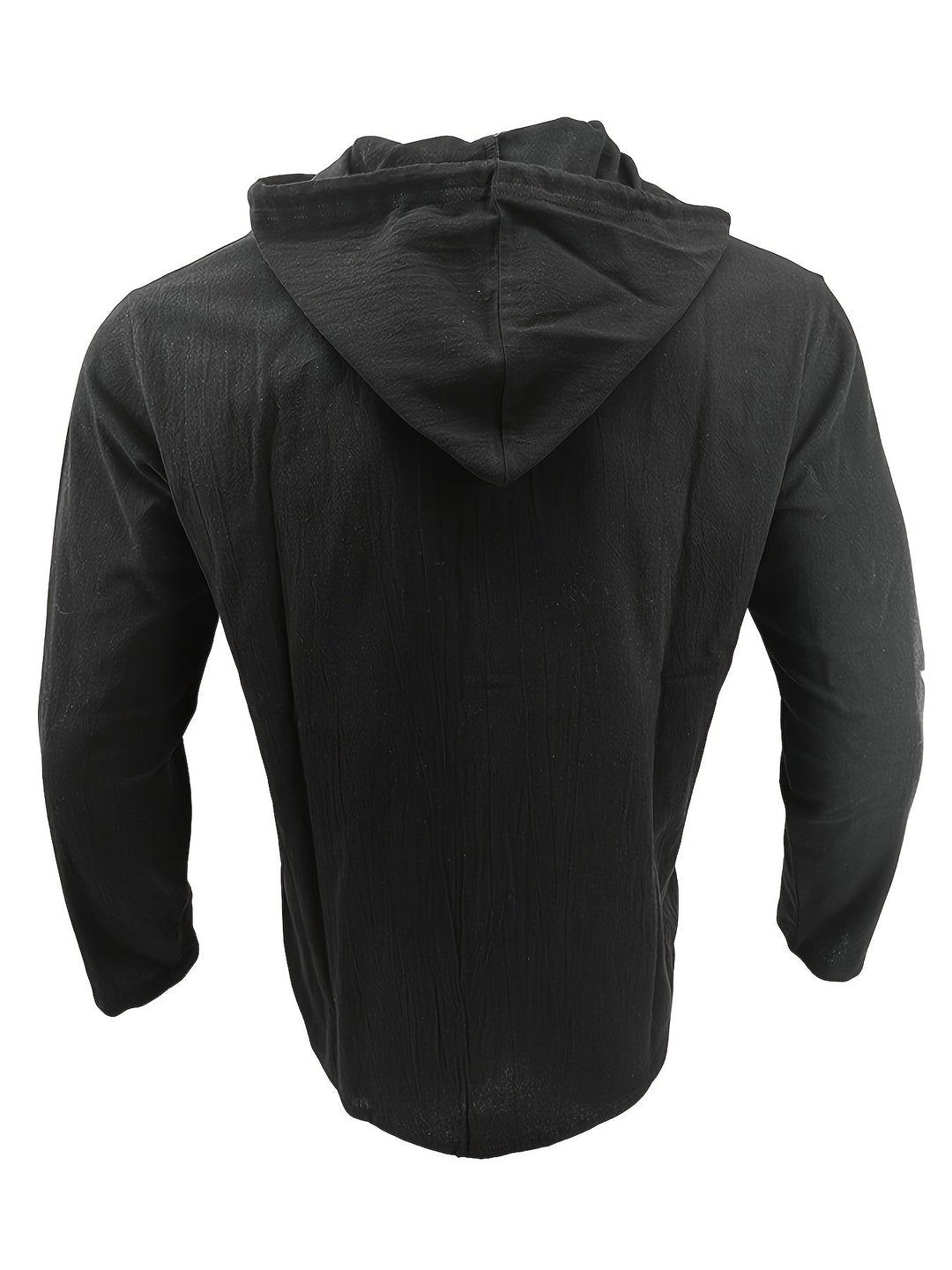 HOODED LINEN SHIRT FOR MEN