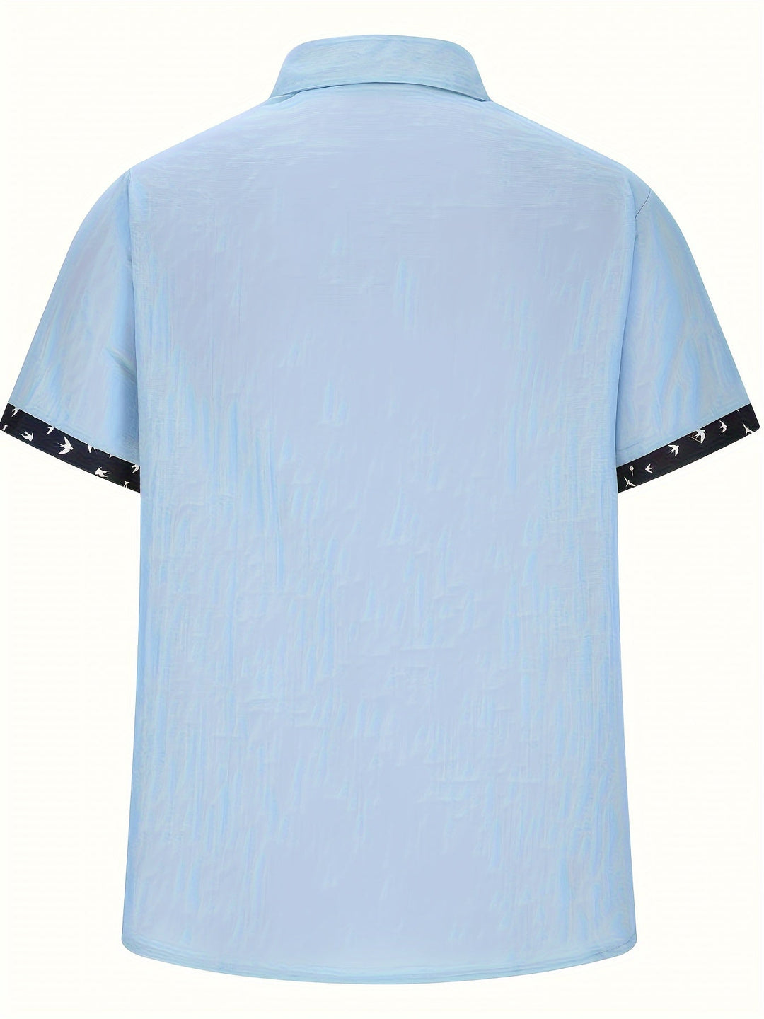 LINEN BLEND LAPEL SHIRT FOR MEN