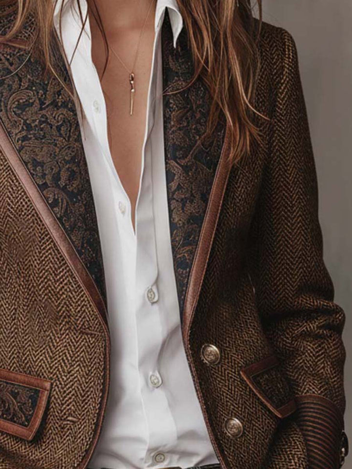 BEAUMONT NICE | BLAZER STRUCTURÉ ARTISTIQUE POUR FEMMES