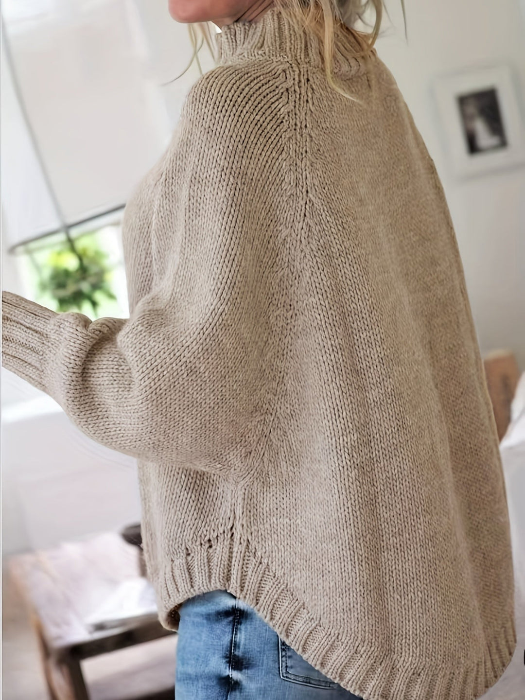BEAUMONT NICE | PULL CÔTELÉ À OURLET ÉVASÉ POUR FEMMES