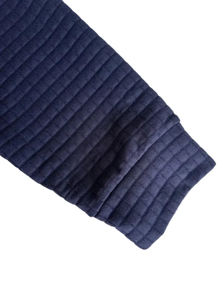 WAFFLE TEXTURE POLO FOR MEN