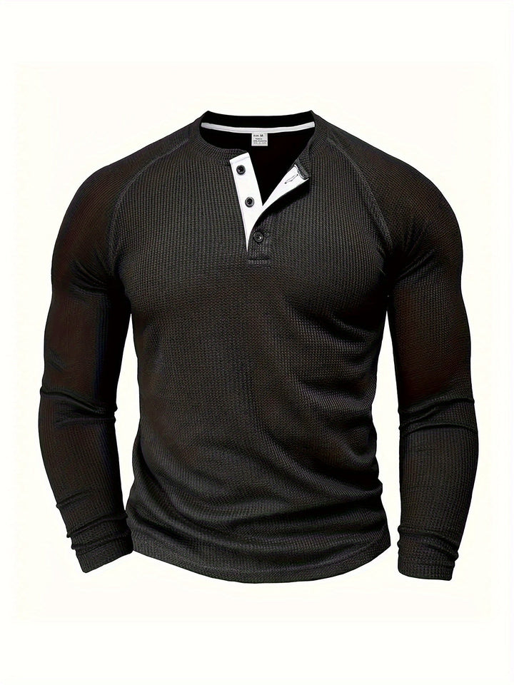 CREW NECK KNIT SHIRT FOR MEN