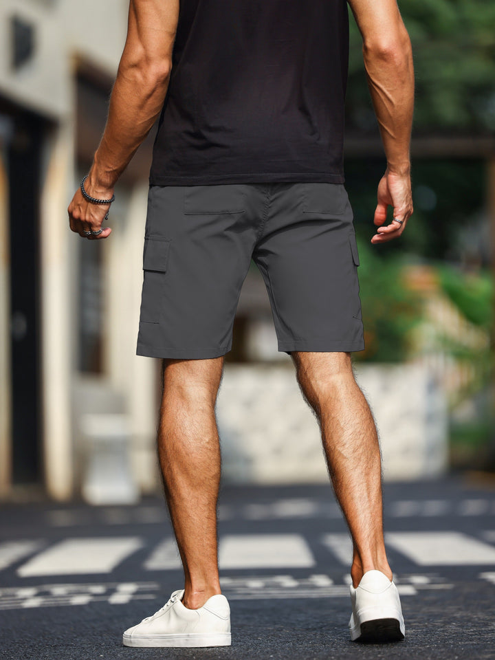 POCKET WOVEN SHORTS FOR MEN
