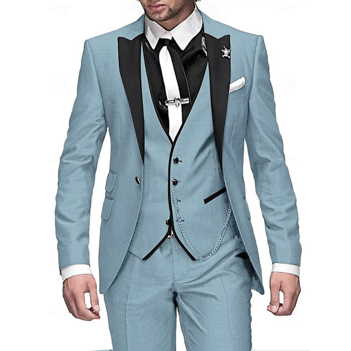 BUSINESS LINEN SUIT FOR MEN