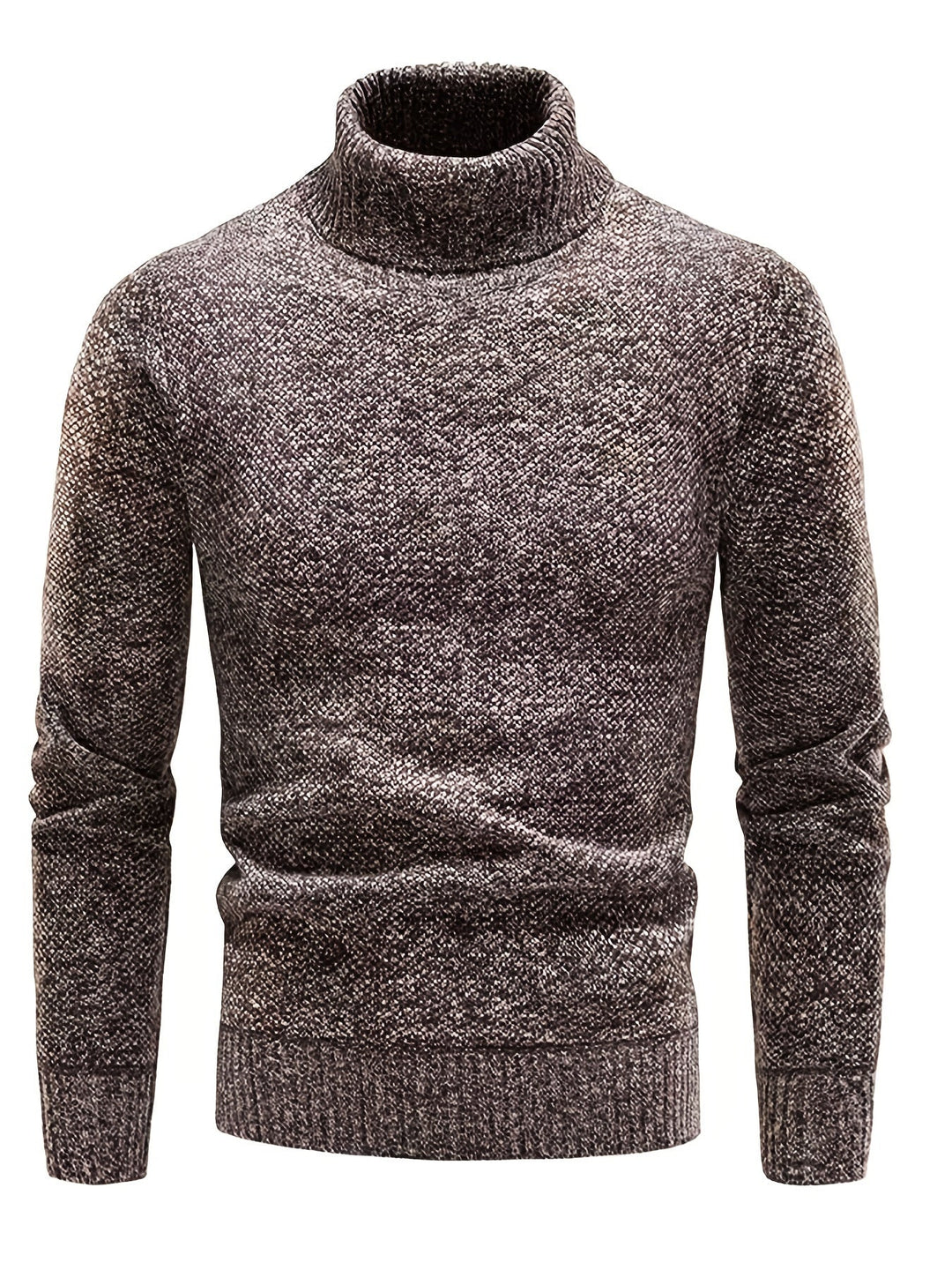 RIB KNIT LAPEL SWEATER FOR MEN