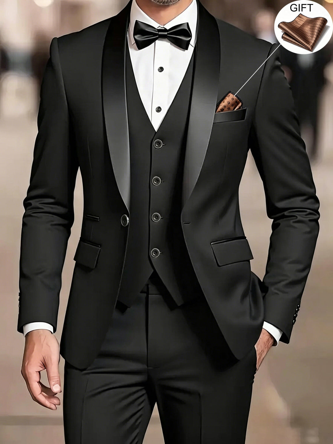 SHAWL COLLAR SUIT FOR MEN