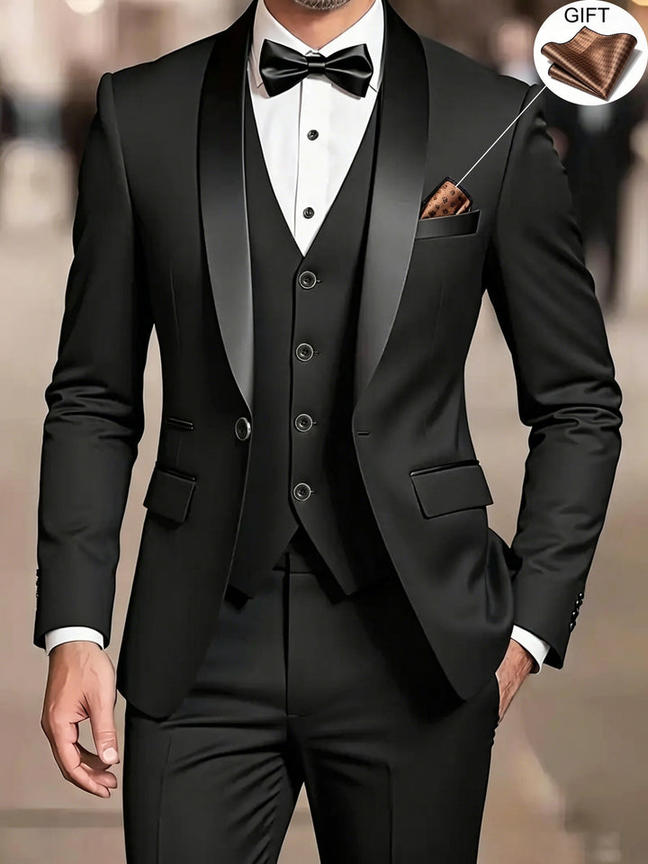 SHAWL COLLAR SUIT FOR MEN