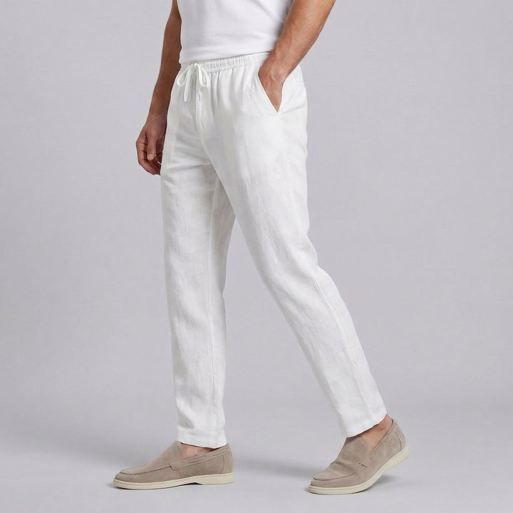 RELAXED WIDE LEG TROUSERS FOR MEN