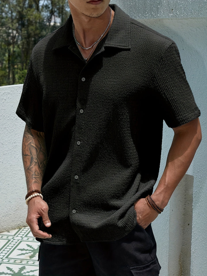 CLASSIC LAPEL SHIRT FOR MEN