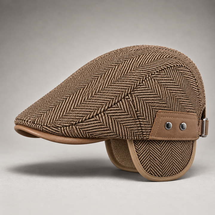 Casquette plate à chevrons Thornton
