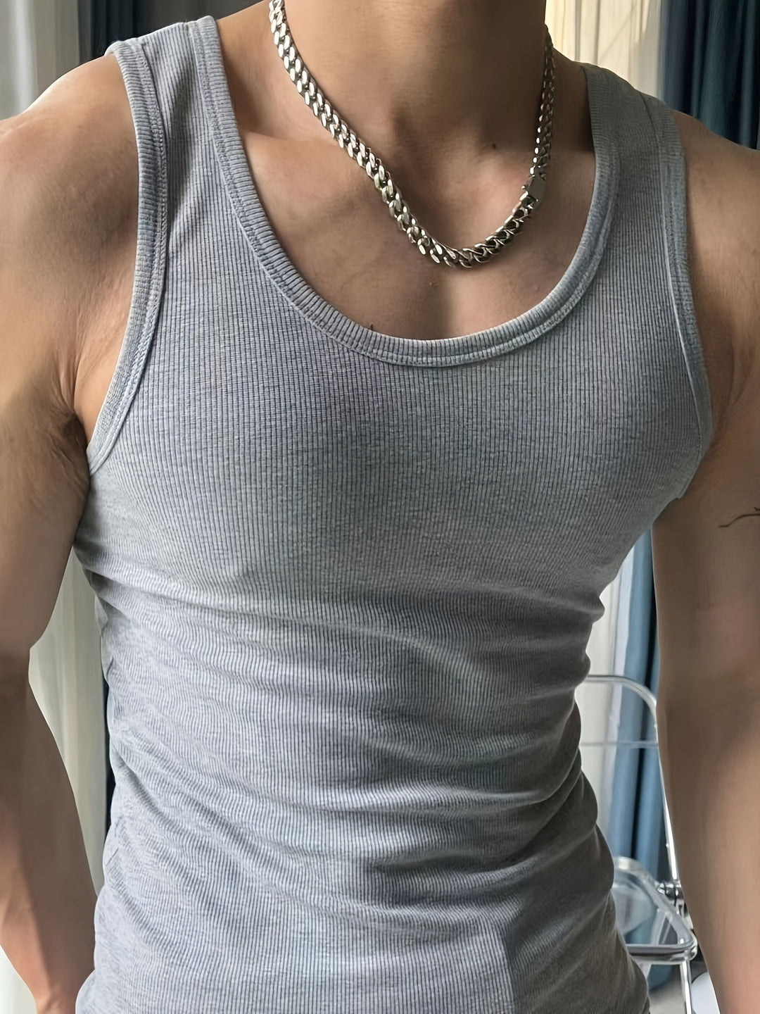 STRETCH TANK TOP FOR MEN