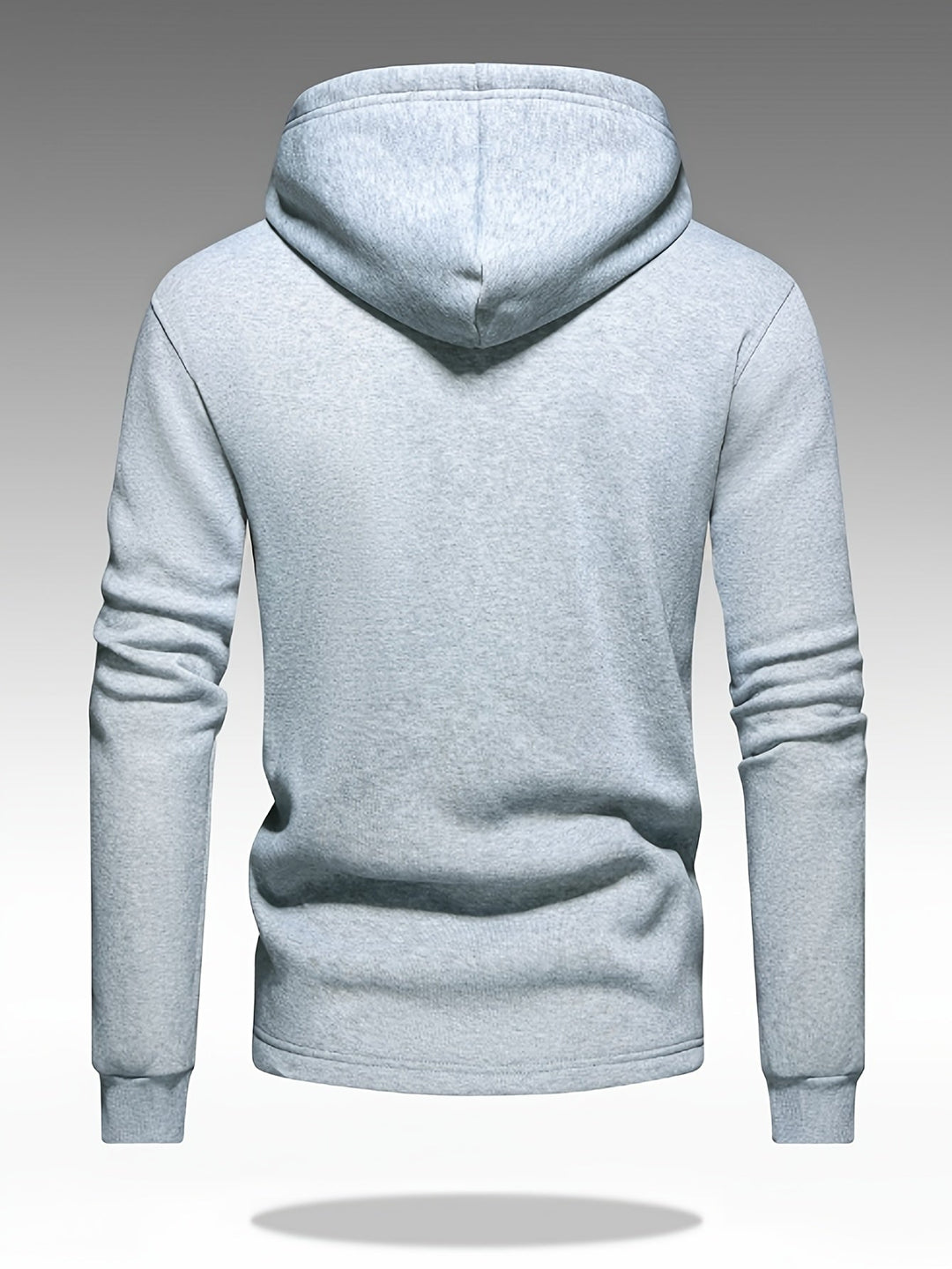 SOLID KNIT HOODIE FOR MEN