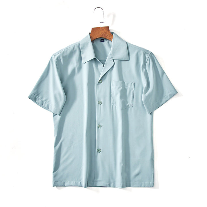 CUBAN COLLAR SUMMER SHIRT FOR MEN