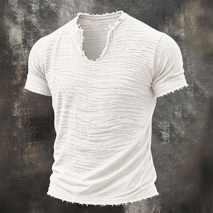 VINTAGE V NECK T-SHIRT FOR MEN