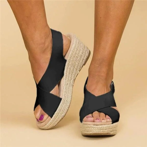 BEAUMONT NICE | ESPADRILLES COMPENSÉES POUR FEMME