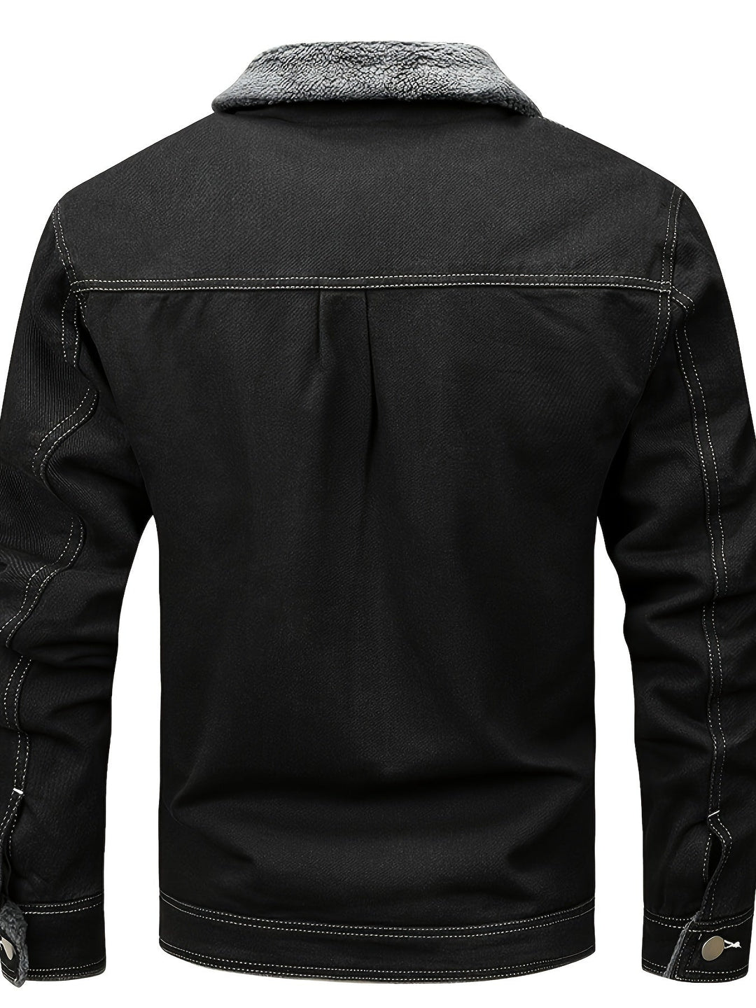 WARM DENIM JACKET FOR MEN