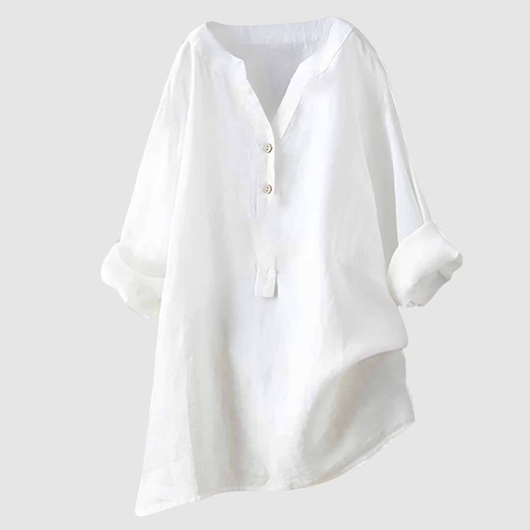 BEAUMONT NICE | BLOUSE EN MÉLANGE DE LIN POUR FEMMES