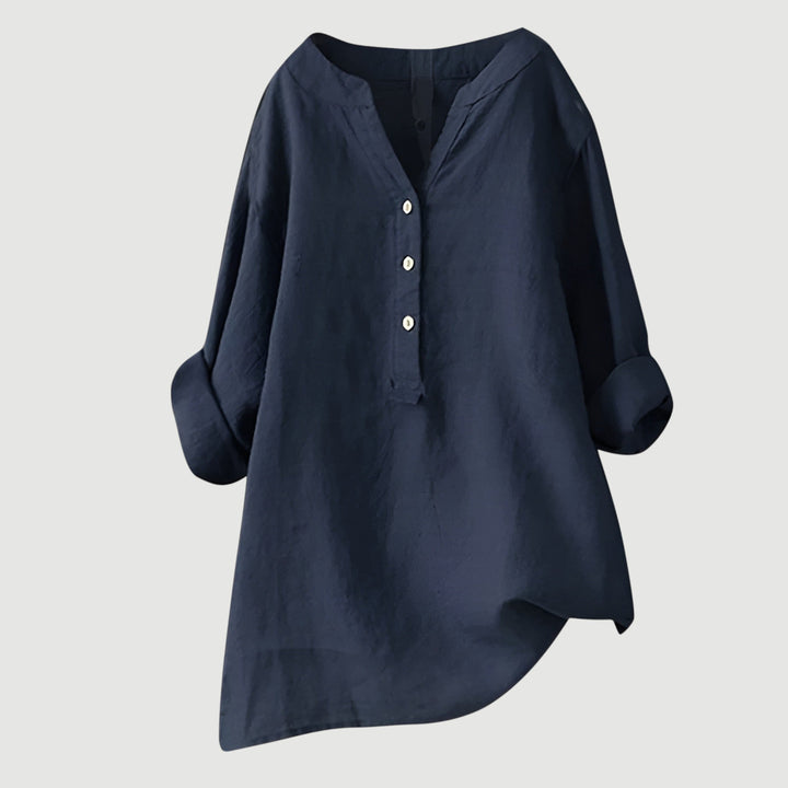 BEAUMONT NICE | BLOUSE EN MÉLANGE DE LIN POUR FEMMES