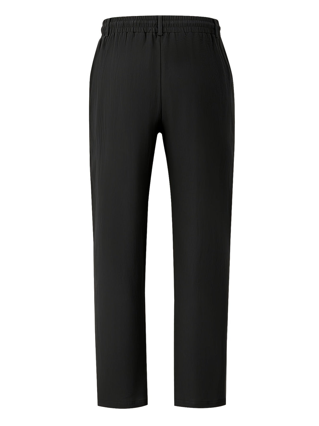 SOLID LINEN TROUSERS FOR MEN
