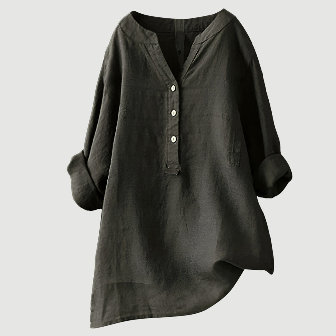 BEAUMONT NICE | BLOUSE EN MÉLANGE DE LIN POUR FEMMES