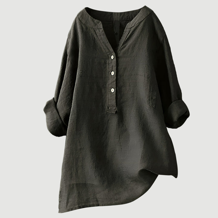 BEAUMONT NICE | BLOUSE EN MÉLANGE DE LIN POUR FEMMES