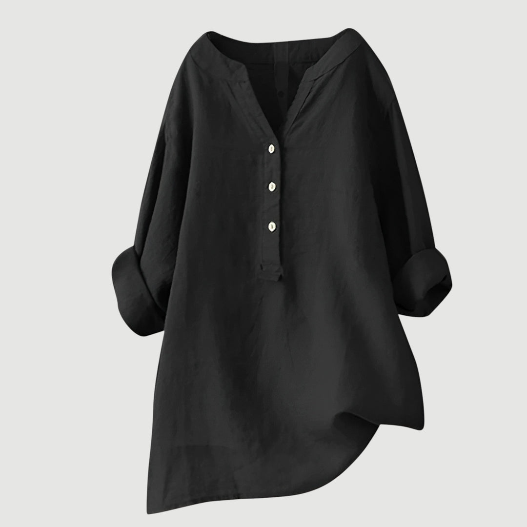 BEAUMONT NICE | BLOUSE EN MÉLANGE DE LIN POUR FEMMES