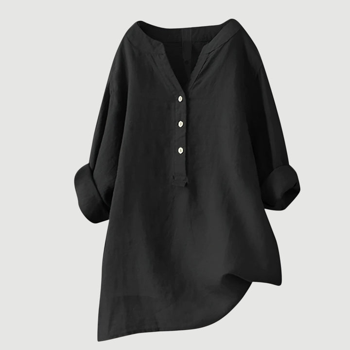 BEAUMONT NICE | BLOUSE EN MÉLANGE DE LIN POUR FEMMES