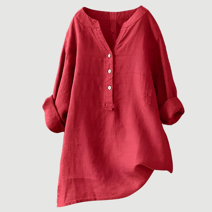 BEAUMONT NICE | BLOUSE EN MÉLANGE DE LIN POUR FEMMES