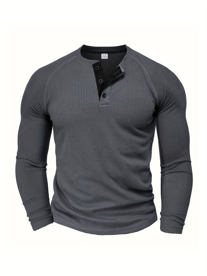 CREW NECK KNIT SHIRT FOR MEN