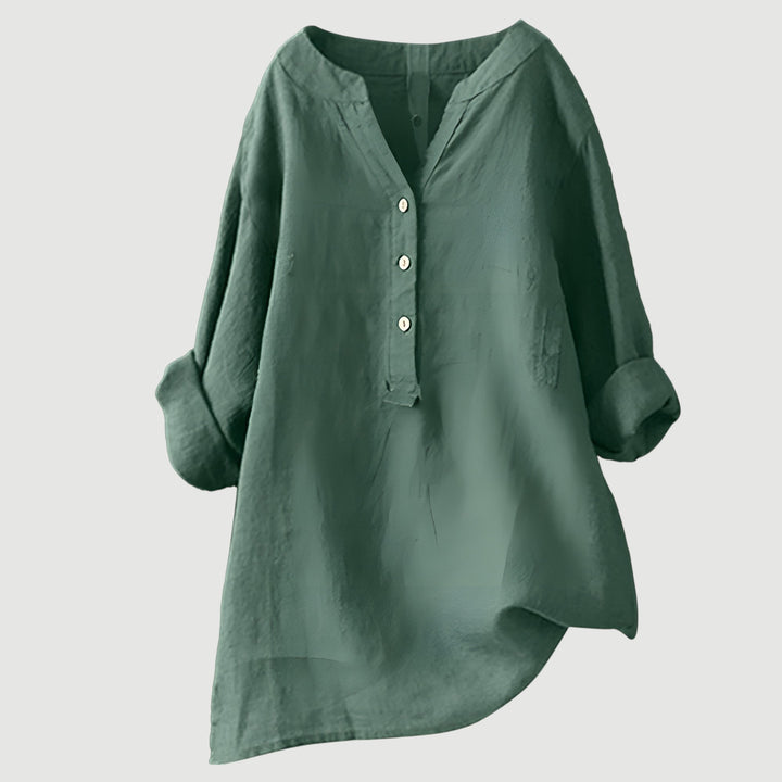 BEAUMONT NICE | BLOUSE EN MÉLANGE DE LIN POUR FEMMES