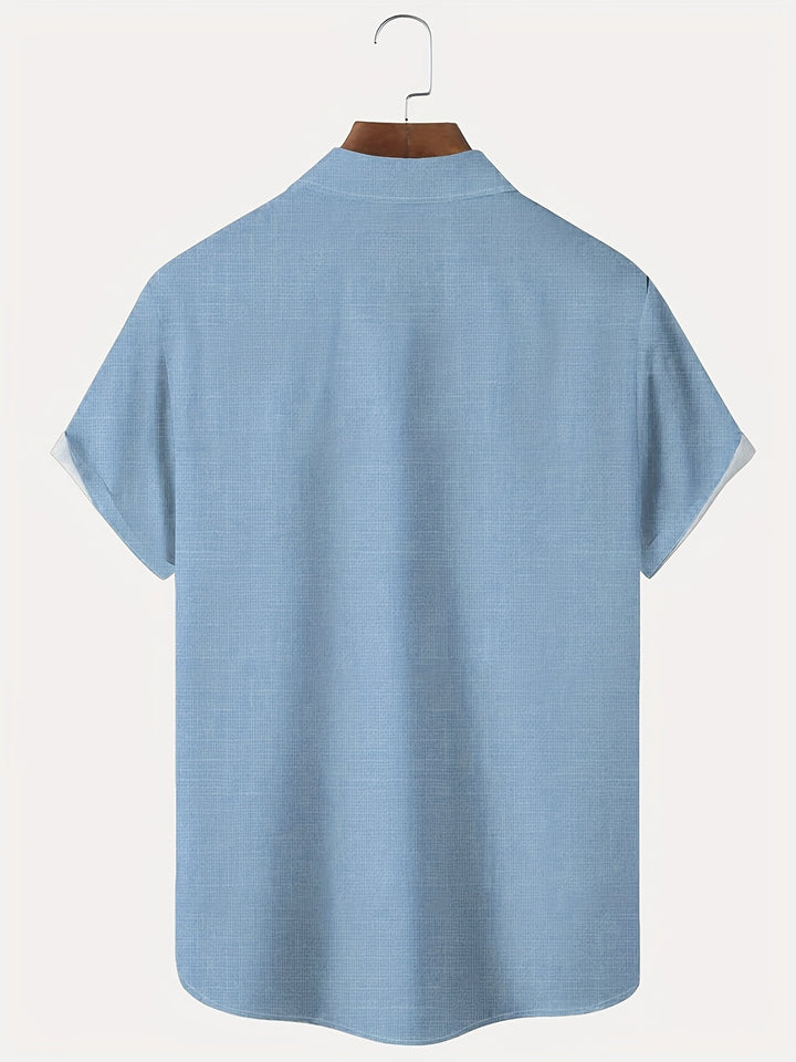 RETRO PRINT SHIRT FOR MEN