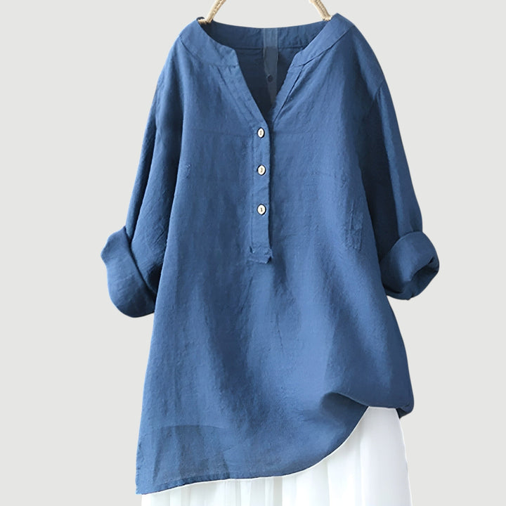 BEAUMONT NICE | BLOUSE EN MÉLANGE DE LIN POUR FEMMES