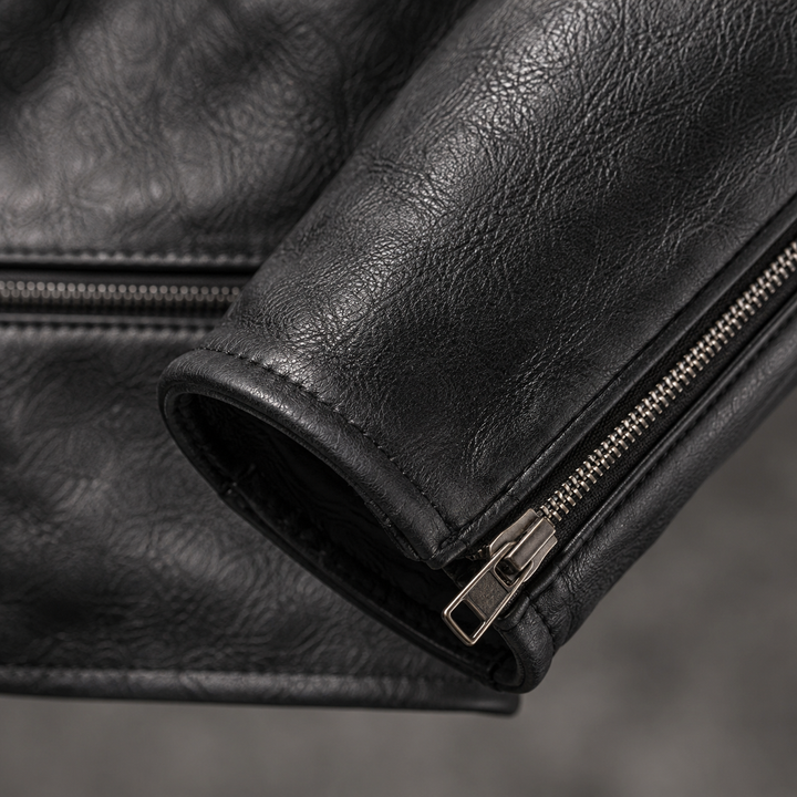 RUGGED MOTO JACKET FOR MEN