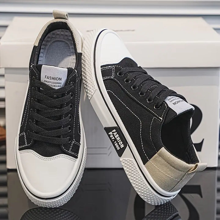 CUSHIONED LACE UP SHOES FOR MEN