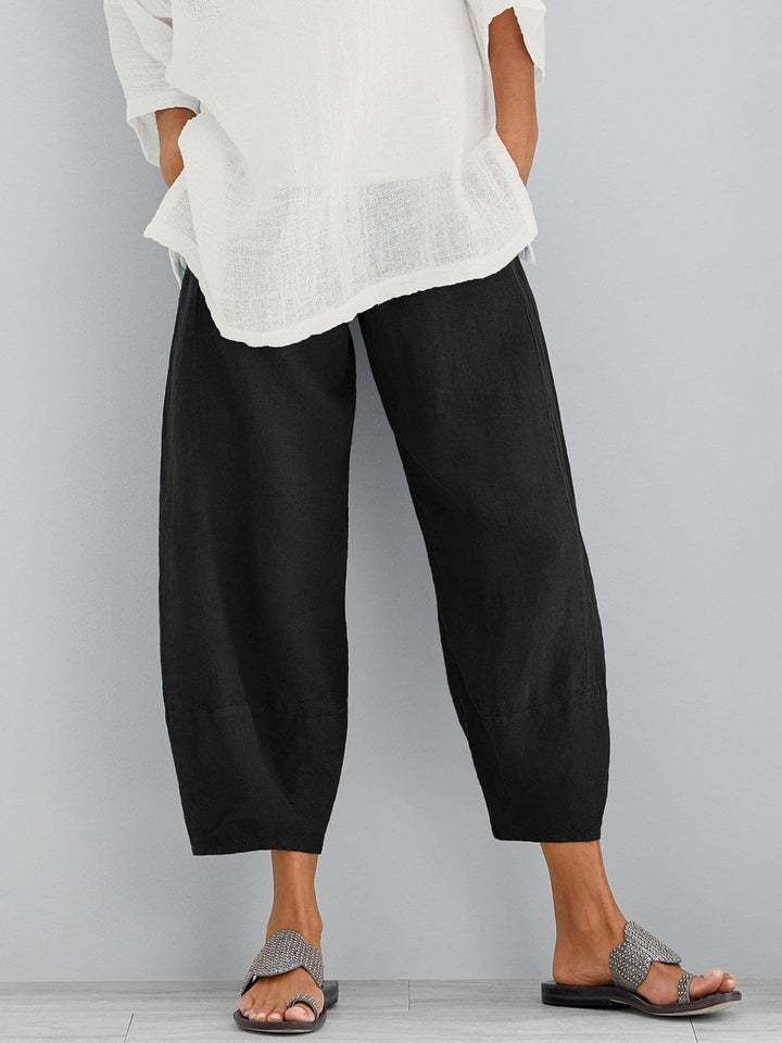 BEAUMONT NICE | PANTALONS CROP EN COTON POUR FEMMES