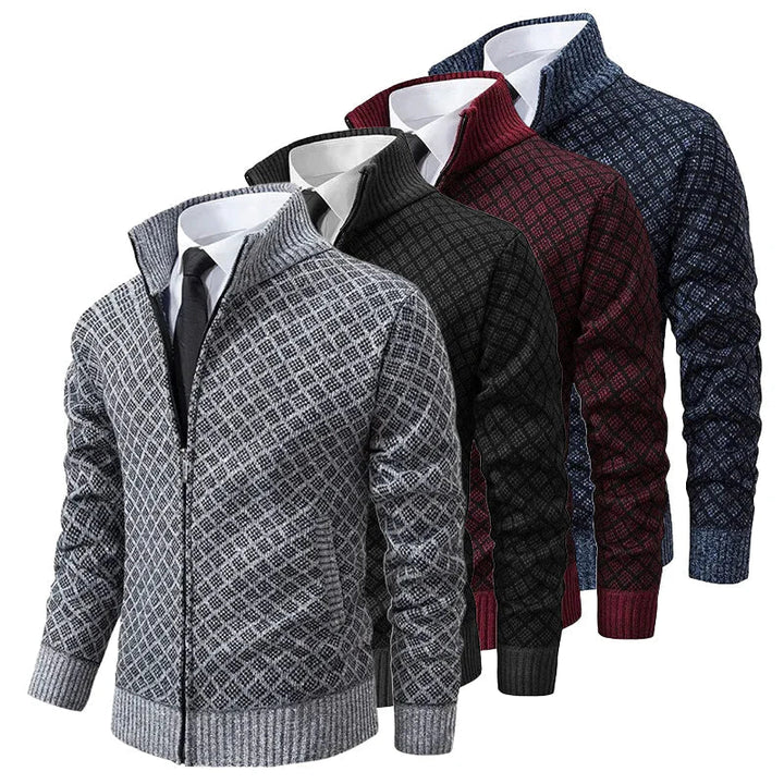 ZIP-UP CARDIGAN FOR MEN