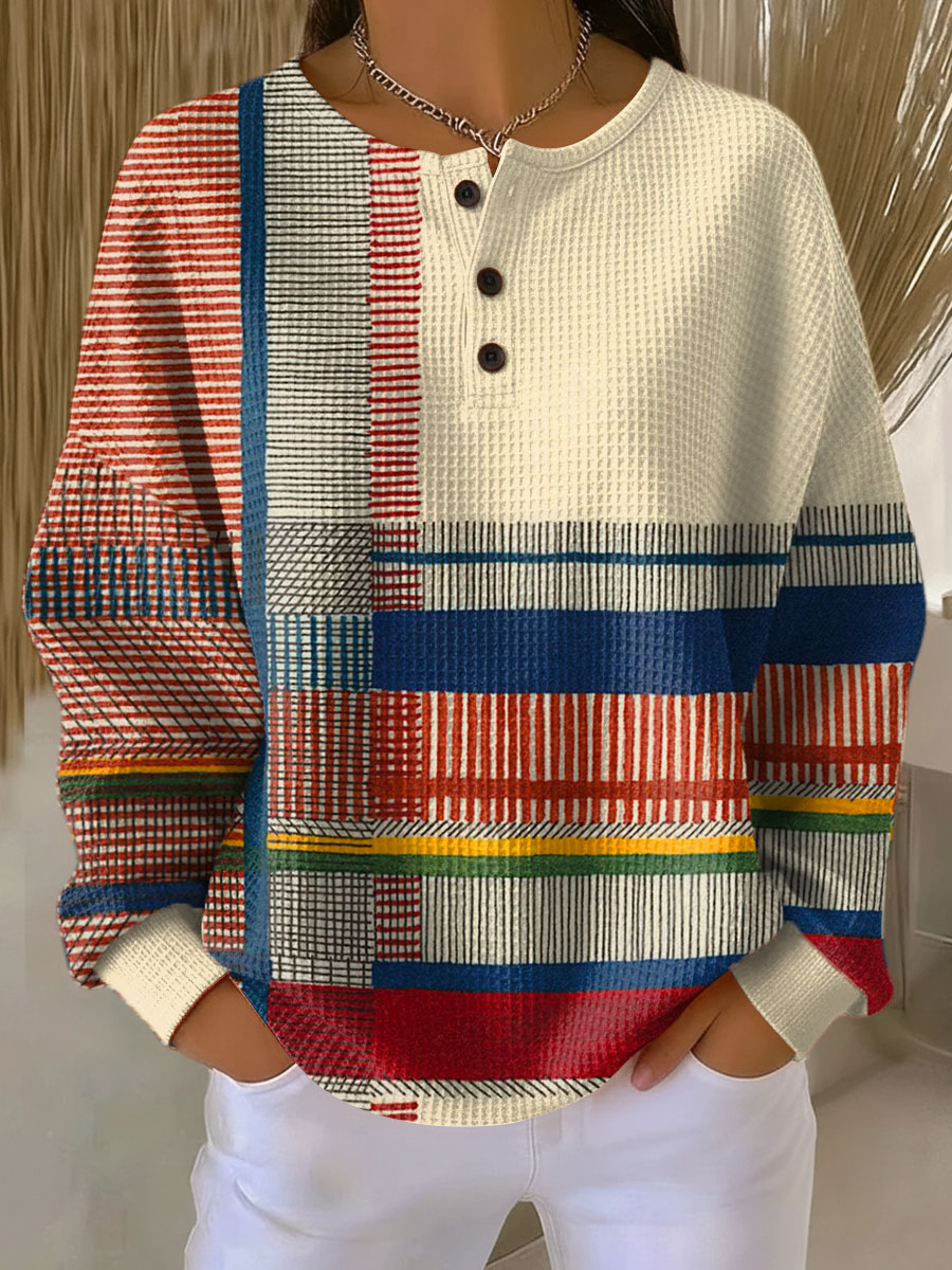 BEAUMONT NICE | PULL EN TRICOT GAUFRE POUR FEMMES