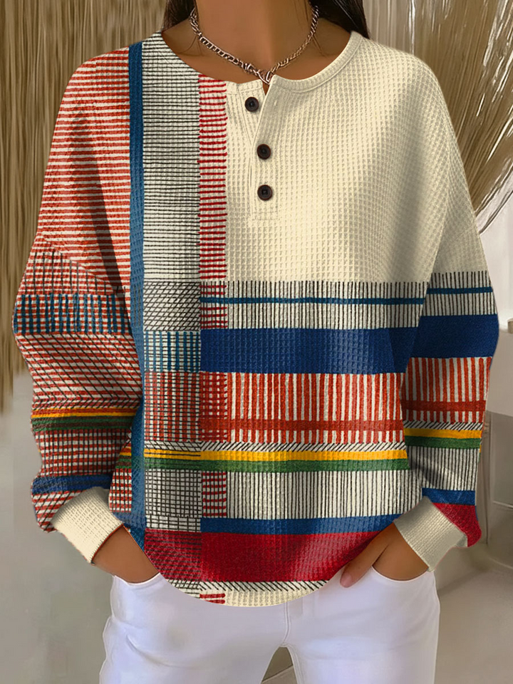 BEAUMONT NICE | PULL EN TRICOT GAUFRE POUR FEMMES